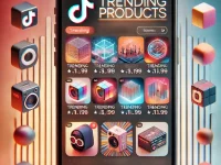 gambar layar TikTok Shop dengan kategori produk trending